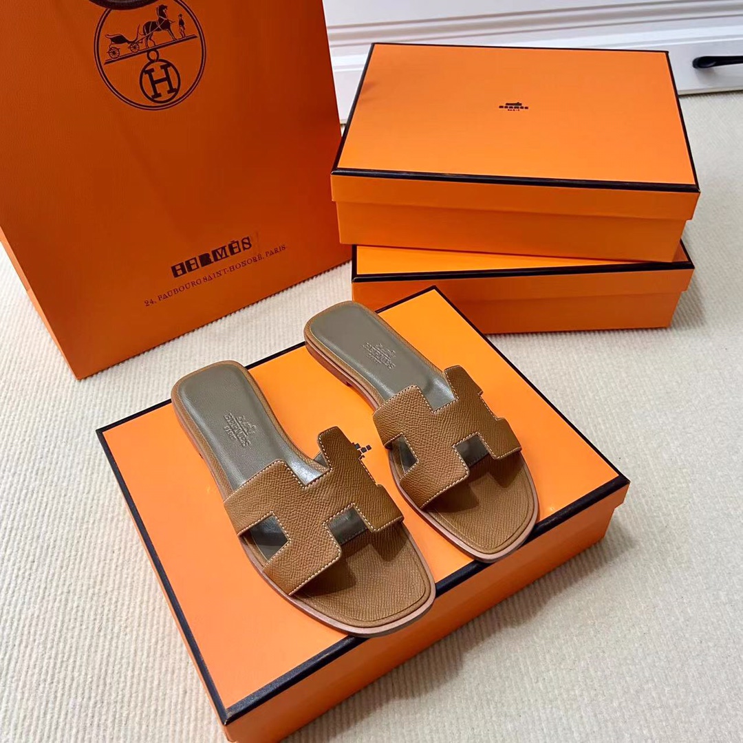 에르메스 올수공 오란 슬리퍼 샌들 앱송 44